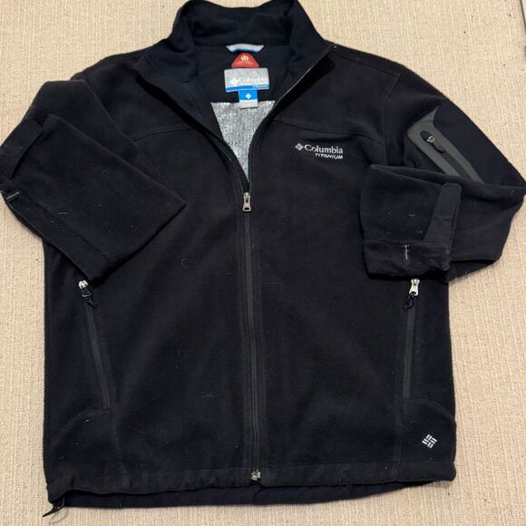 Mens Columbia Titanium Omni Heat full zip fleece jacket - Picture 1 of 6